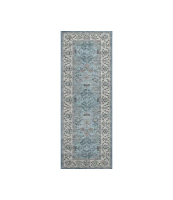 Dalyn Luxury Washable Hatay HY9 Sky 2'3" x 7'6" Runner Rug