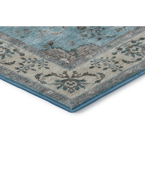 Dalyn Luxury Washable Hatay HY9 Sky 3' x 5' Rug