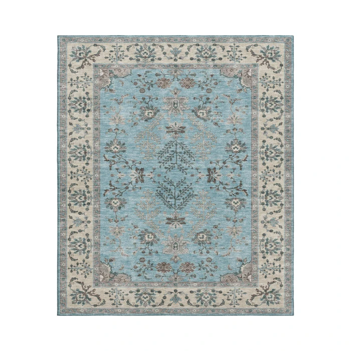 Dalyn Luxury Washable Hatay HY9 Sky 9' x 12' Rug