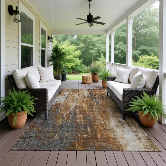 Dalyn Kochi Orange KC10 8ft. x 10ft. Rug