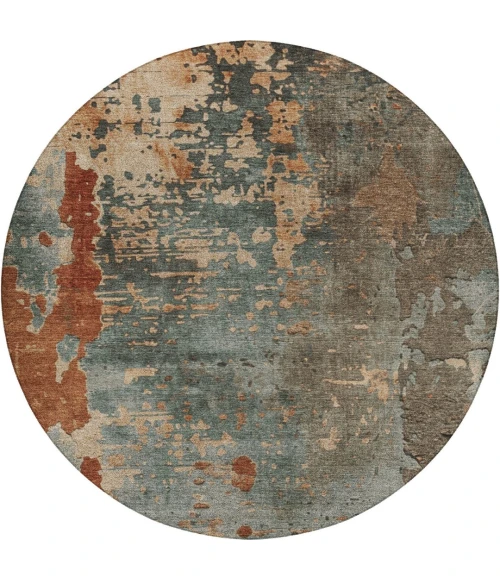 Dalyn Kochi Teal KC11 8ft. x 8ft. Rug