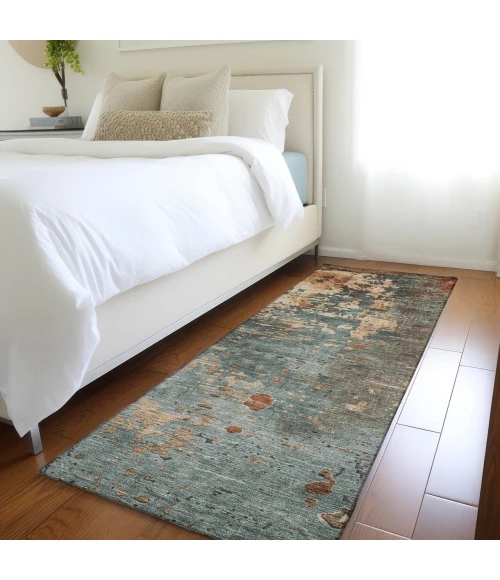 Dalyn Kochi Teal KC11 2ft.3in. x 7ft.6in. Rug