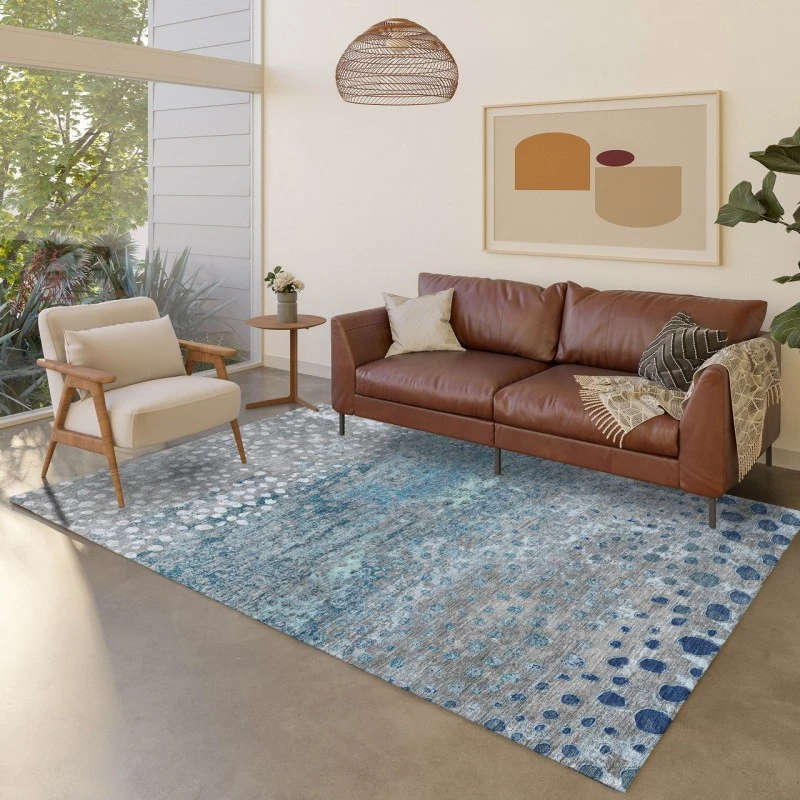 Dalyn Kochi Gray KC13 9ft. x 12ft. Rug