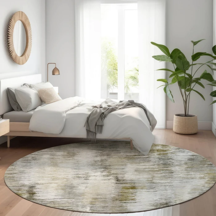 Dalyn Kochi Brown KC1 8ft. x 8ft. Rug