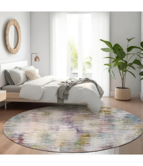 Dalyn Kochi Purple KC1 8ft. x 8ft. Rug
