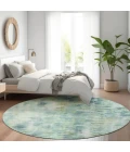 Dalyn Kochi Teal KC1 8ft. x 8ft. Rug