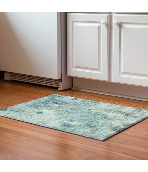 Dalyn Kochi Teal KC1 1ft.8in. x 2ft.6in. Rug