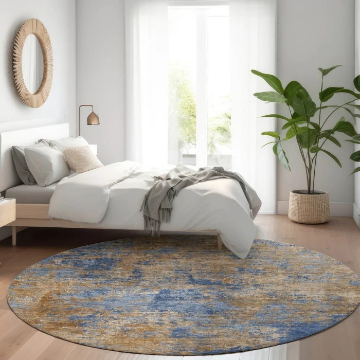 Dalyn Kochi Blue KC2 8ft. x 8ft. Rug
