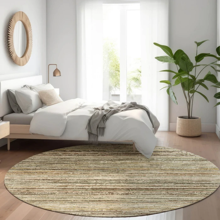 Dalyn Kochi Brown KC3 8ft. x 8ft. Rug