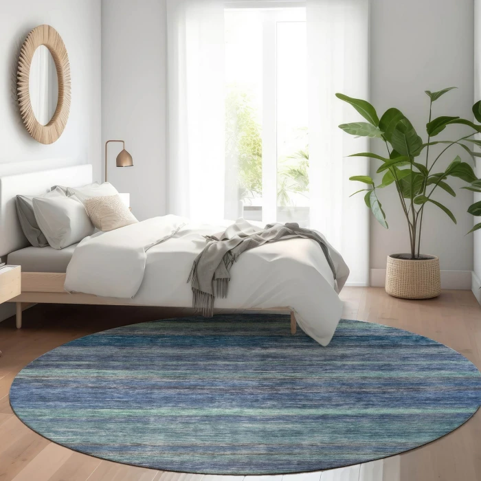 Dalyn Kochi Blue KC5 8ft. x 8ft. Rug