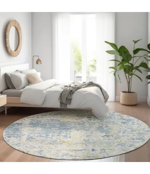 Dalyn Kochi Blue KC6 8ft. x 8ft. Rug