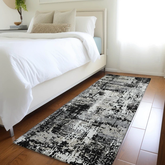 Dalyn Kochi Black KC7 2ft.3in. x 7ft.6in. Rug