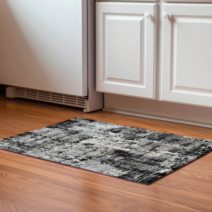 Dalyn Kochi Black KC7 1ft.8in. x 2ft.6in. Rug