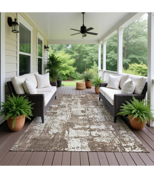Dalyn Kochi Brown KC7 8ft. x 10ft. Rug
