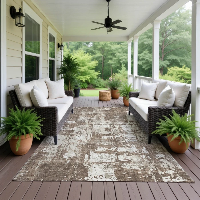 Dalyn Kochi Brown KC7 5ft. x 7ft.6in. Rug