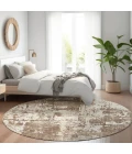 Dalyn Kochi Brown KC7 8ft. x 8ft. Rug