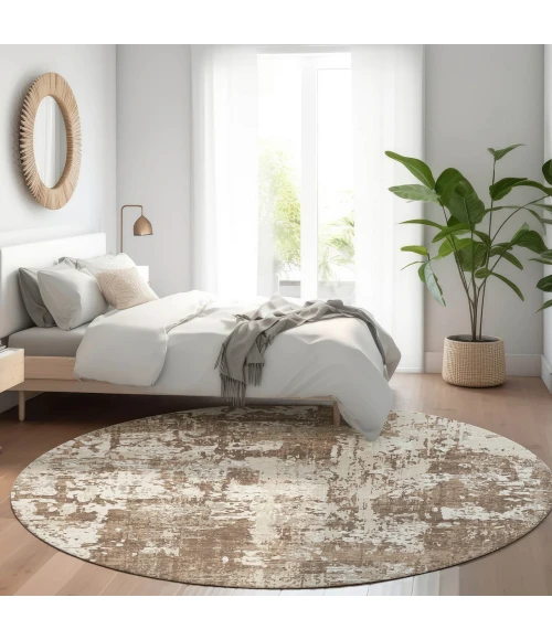 Dalyn Kochi Brown KC7 8ft. x 8ft. Rug