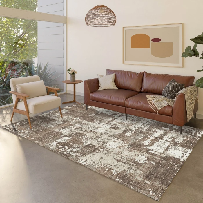 Dalyn Kochi Brown KC7 5ft. x 7ft.6in. Rug