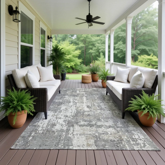 Dalyn Kochi Gray KC7 5ft. x 7ft.6in. Rug