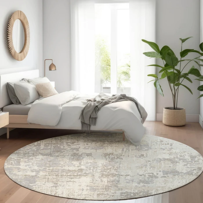 Dalyn Kochi Ivory KC7 8ft. x 8ft. Rug