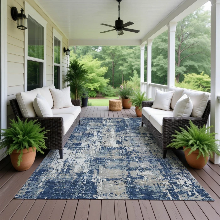 Dalyn Kochi Blue KC7 5ft. x 7ft.6in. Rug