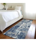Dalyn Kochi Blue KC7 2ft.3in. x 7ft.6in. Rug