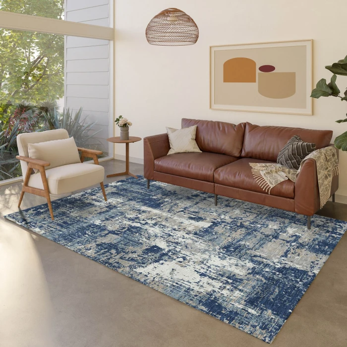 Dalyn Kochi Blue KC7 5ft. x 7ft.6in. Rug