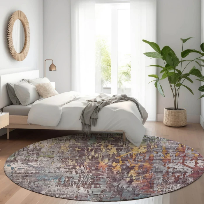 Dalyn Kochi Purple KC8 8ft. x 8ft. Rug
