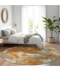 Dalyn Kochi Orange KC9 8ft. x 8ft. Rug