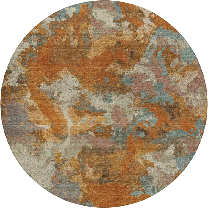 Dalyn Kochi Orange KC9 8ft. x 8ft. Rug