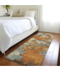 Dalyn Kochi Orange KC9 2ft.3in. x 7ft.6in. Rug