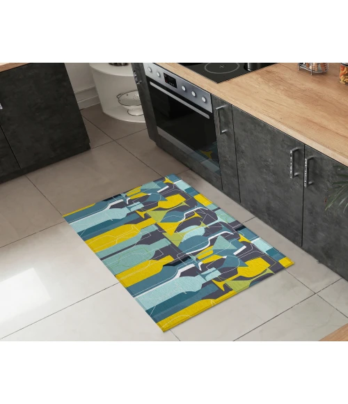 Dalyn Indoor/Outdoor Kendall KE13 Ink Washable 1'8" x 2'6" Rug