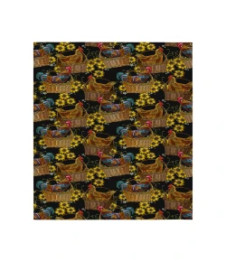 Dalyn Indoor/Outdoor Kendall KE2 Black Washable 9' x 12' Rug