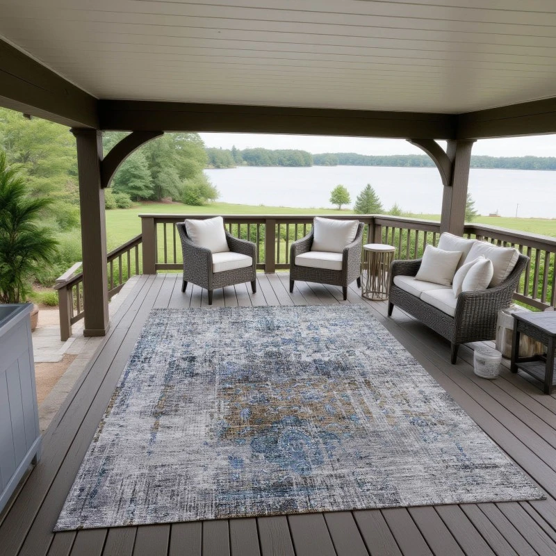 Dalyn Karaj Blue KJ2 8ft. x 10ft. Rug