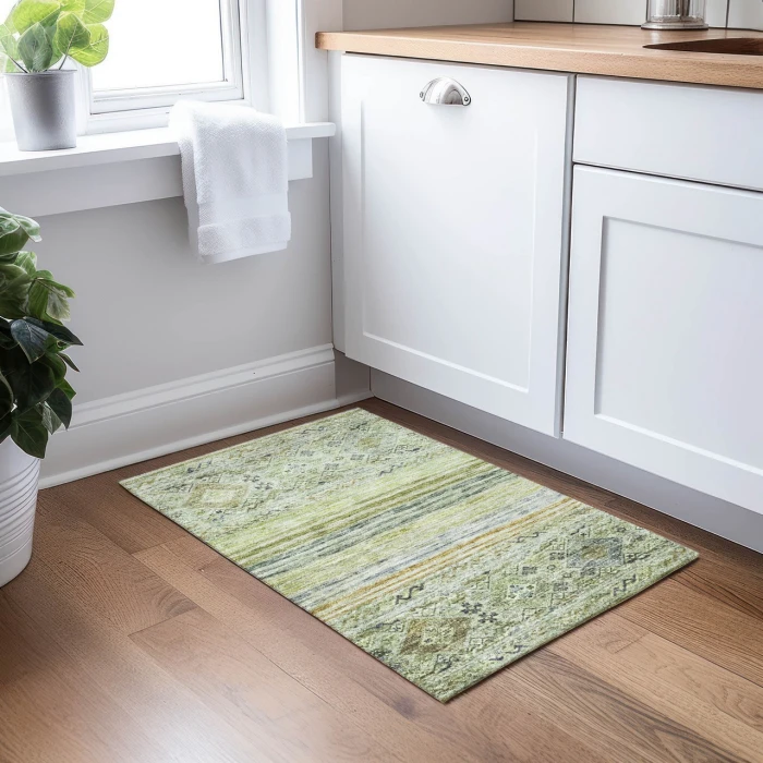 Dalyn Karaj Green KJ4 1ft.8in. x 2ft.6in. Rug
