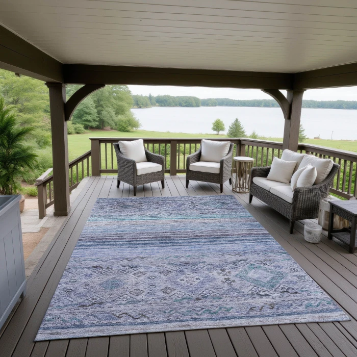 Dalyn Karaj Blue KJ4 5ft. x 7ft.6in. Rug