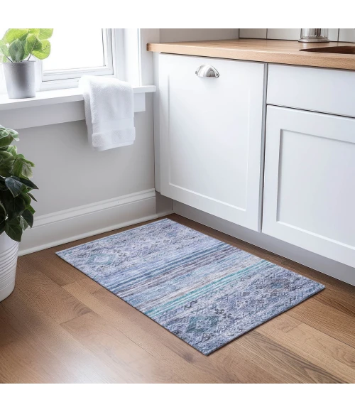 Dalyn Karaj Blue KJ4 1ft.8in. x 2ft.6in. Rug