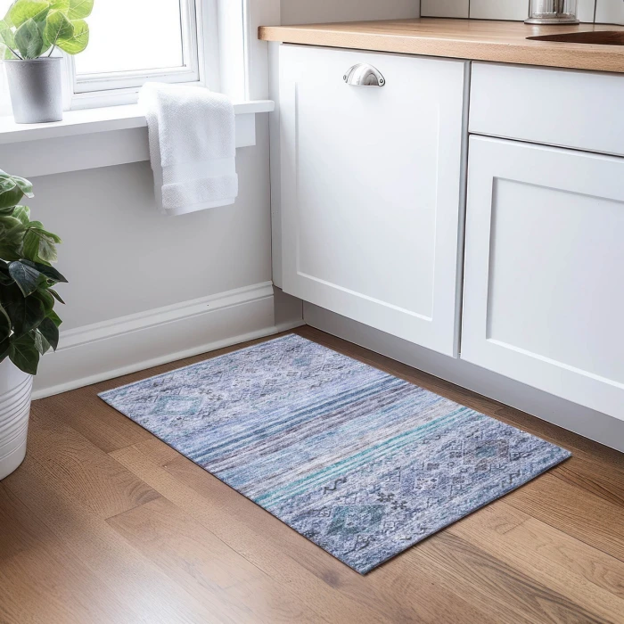 Dalyn Karaj Blue KJ4 1ft.8in. x 2ft.6in. Rug