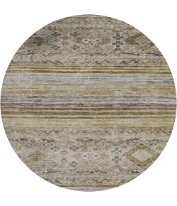 Dalyn Karaj Brown KJ4 8ft. x 8ft. Rug