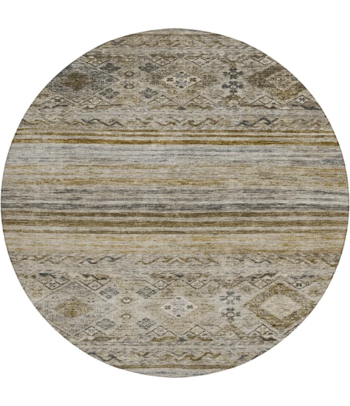 Dalyn Karaj Brown KJ4 8ft. x 8ft. Rug