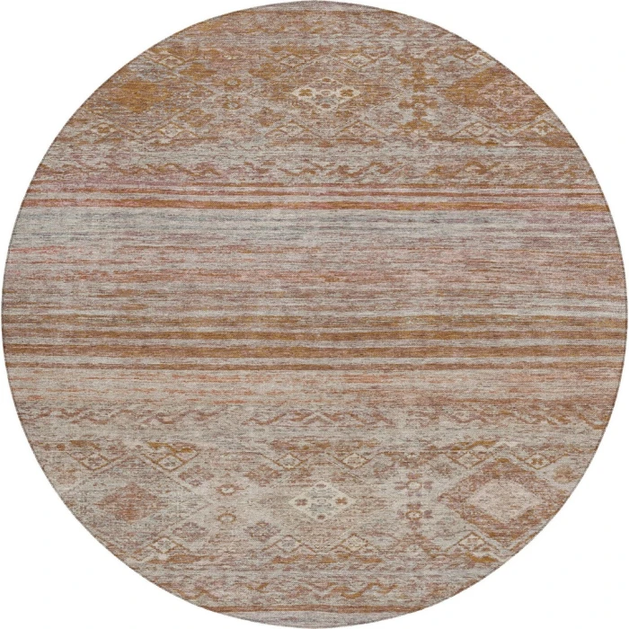 Dalyn Karaj Orange KJ4 8ft. x 8ft. Rug