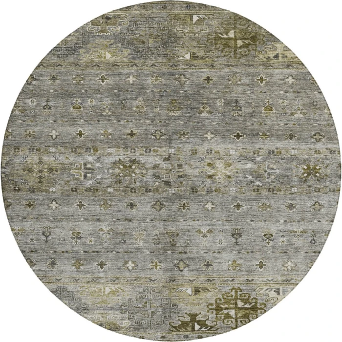 Dalyn Karaj Gray KJ5 8ft. x 8ft. Rug