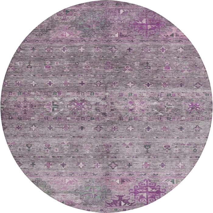 Dalyn Karaj Purple KJ5 8ft. x 8ft. Rug