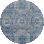 Dalyn Karaj Blue KJ6 8ft. x 8ft. Rug