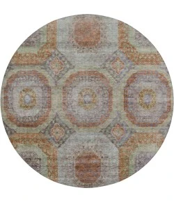 Dalyn Karaj Orange KJ6 8ft. x 8ft. Rug