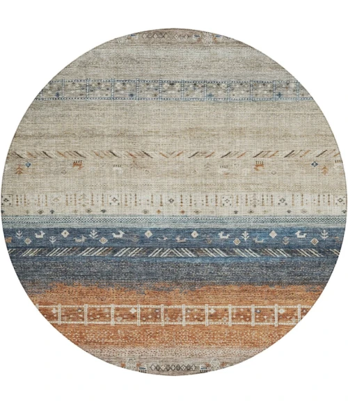 Dalyn Karaj Brown KJ7 8ft. x 8ft. Rug