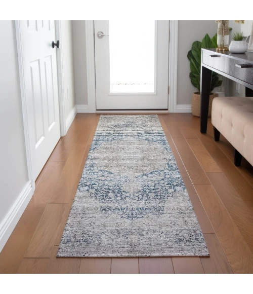 Dalyn Karaj Blue KJ8 2ft.3in. x 7ft.6in. Rug
