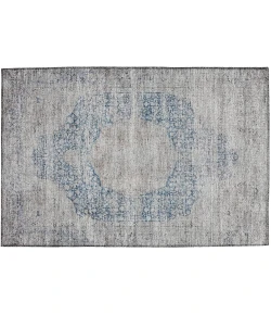 Dalyn Karaj Blue KJ8 1ft.8in. x 2ft.6in. Rug