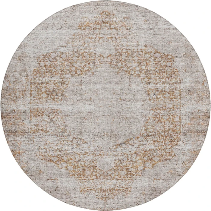Dalyn Karaj Orange KJ8 8ft. x 8ft. Rug