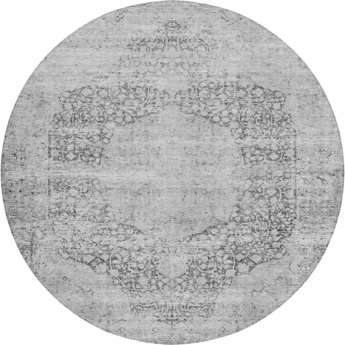 Dalyn Karaj Gray KJ8 8ft. x 8ft. Rug